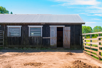 Picture of Old rural stable.