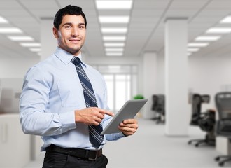 Fototapeta premium Business, businessman, shipping.