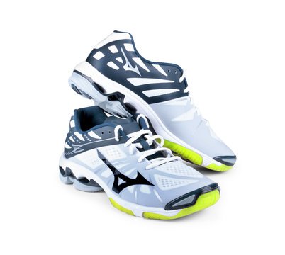 sports shoes on a white background