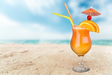 Cocktail, Drink, Tropical Drink.