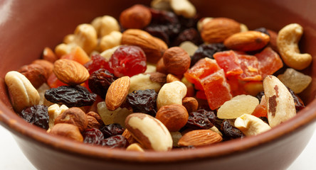 Nuts and dried fruits
