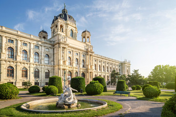 The Natural History Museum in Vienna, Wien, Austria - obrazy, fototapety, plakaty