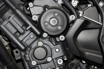 Motorcycle / A texture of  motorbike engine