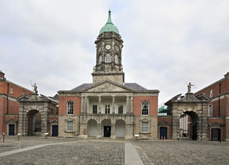 Fototapeta na wymiar Bedford Tower in Dublin Castle
