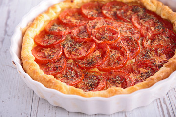 tomato quiche