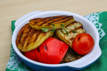 Grilled vegetables