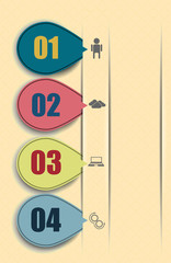 infographics - a step by step presentation of your data
