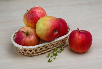 Few apples