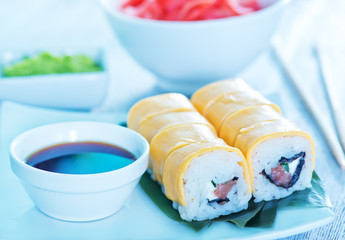 fresh sushi