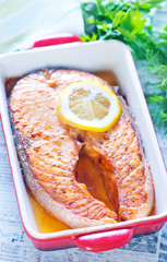 baked salmon