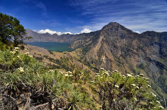 Segare anak Lake, Mount Rinjani, West Nusa Tenggara, Indonesia