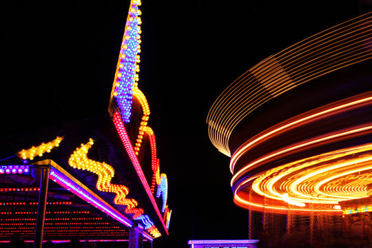 fair at night