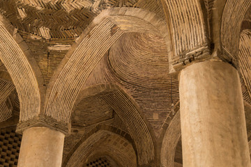 12th century Jemah mosque, Isfahan, Iran
