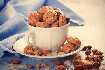 Italian almond cookie amaretti 
