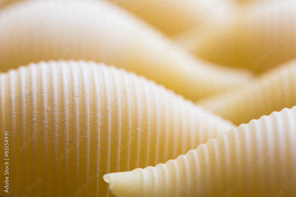 Wall mural ribbed dry yellow macaroni with periodic line