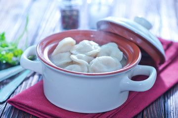 boiled pelmeni