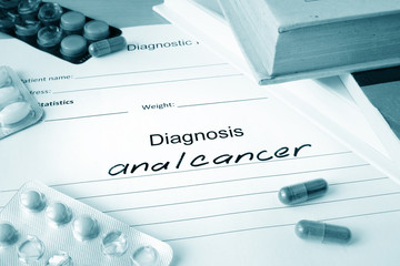 diagnosis anal cancer and pills.