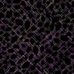 Autumn texture with scraped raspberry leaves. Contrast seamless.