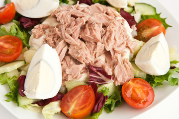 salad with tuna