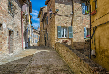 Narrow Alley in Urbino