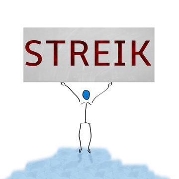 Streik - Illustration