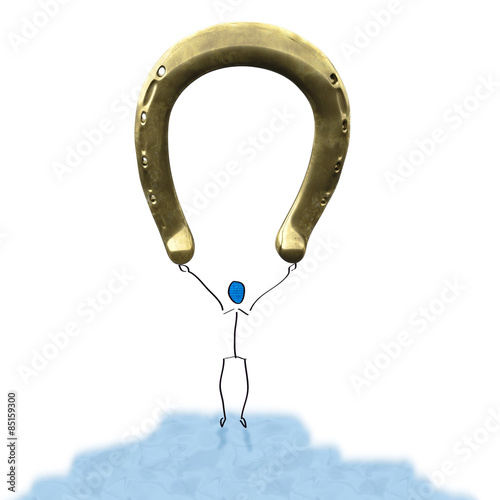 "Hufeisen bringt Glück" Stock photo and royaltyfree images on Fotolia