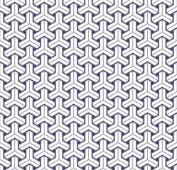 Japanese geometric seamless pattern design texture