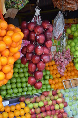 market fruit and vegetables