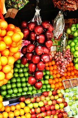 market fruit and vegetables