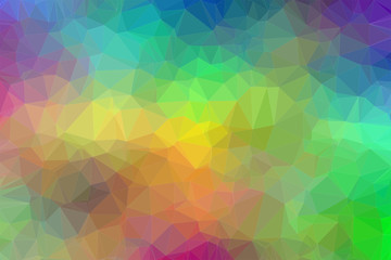 Colorful polygon abstract background