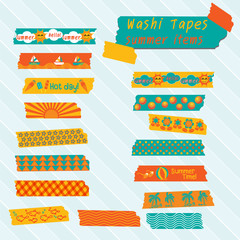 hot summer washi tapes