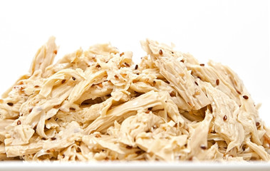 marinated asparagus with sesame