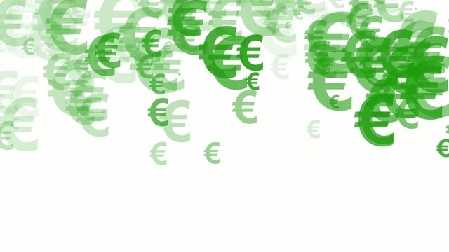Geldregen aus Euros
