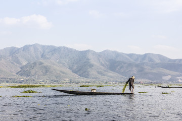 fisherman at Inle lake