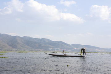 fisherman at Inle lake