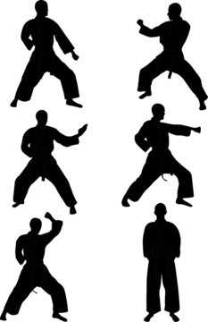 karate collection - vector