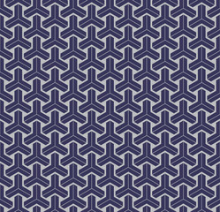 Japanese geometric seamless pattern design texture