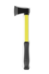 3d render of axe tool