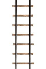 3d render of railway track