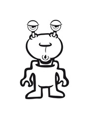 alien funny children