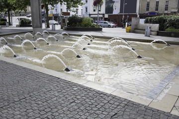 water feature in Bristol city