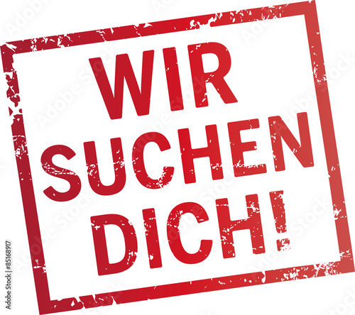 "stempel wir suchen dich" Stockfotos und lizenzfreie ...