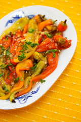Paprika Roasted bell peppers/Paprika