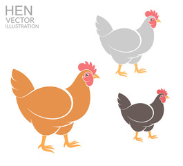 Hen. Set