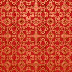 Pattern background vector asian style