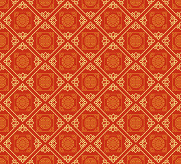 Pattern background vector asian style