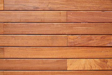 Ipe teak wood decking fence pattern - obrazy, fototapety, plakaty