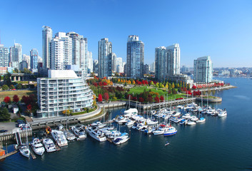 Fototapeta na wymiar Vancouver in Canada