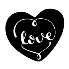 Love handmade  calligraphy