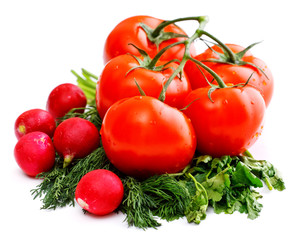 vegetables for salad